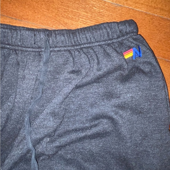 Aviator Nation Men or Women Surfin Dark Gray/Black Sweatpants 🖤 Large - Picture 12 of 13